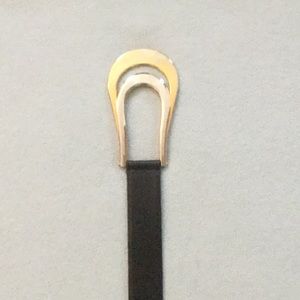 Carlisle leather statement belt